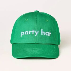 Kate Spade X Target Party Hat Green Baseball Cap
